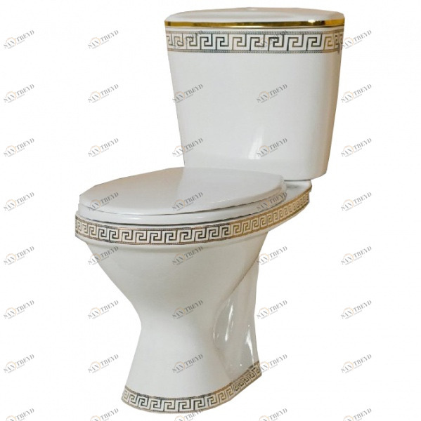 1030216 Компакт унитаз с бачком Белый Лобненский Стройфарфор  Россия 