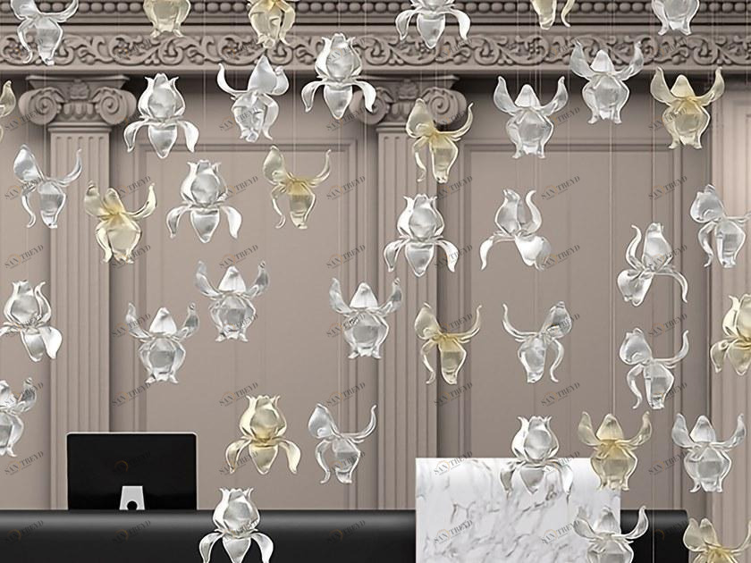 NEXO LUCE Декоративный кулон из стекла Oxen bespoke 2265z0