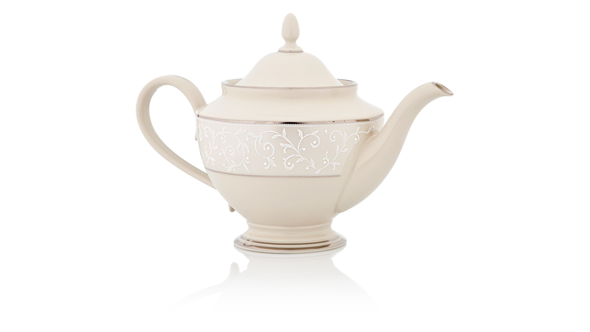 10665767 Lenox Сервиз чайный  Lenox "Чистый жемчуг" на 6 персон 15 предметов Фарфор костяной  - Вид №1
