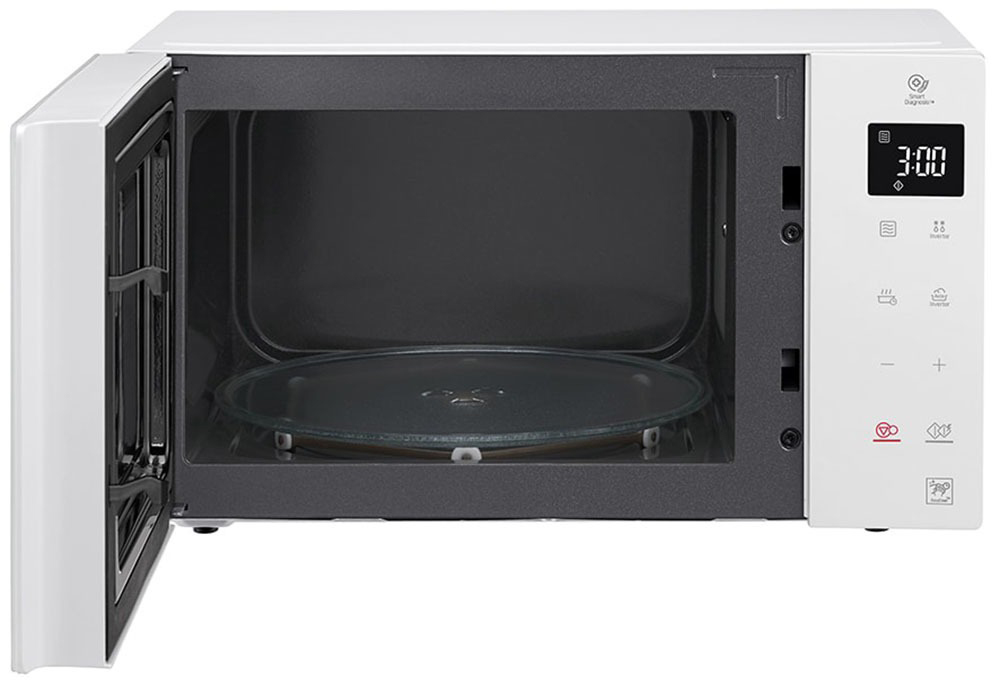 MW23R35GIH Микроволновая печь / 23 л, 1000 вт, сенсорное управление, белый LG Santreyd  - Вид №3
