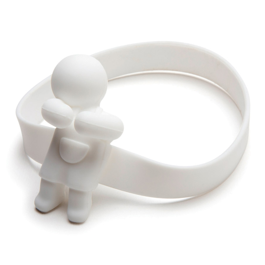 MB6771 Держатель для ложек june spoon силиконовый, белый Monkey Business 