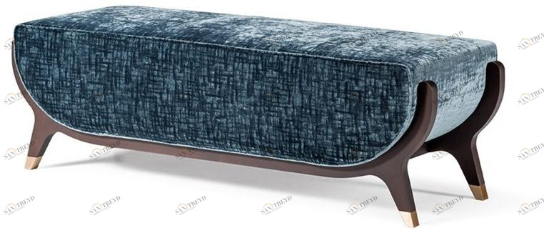 Prestige Мягкая скамья из ткани Gran duca Cve034