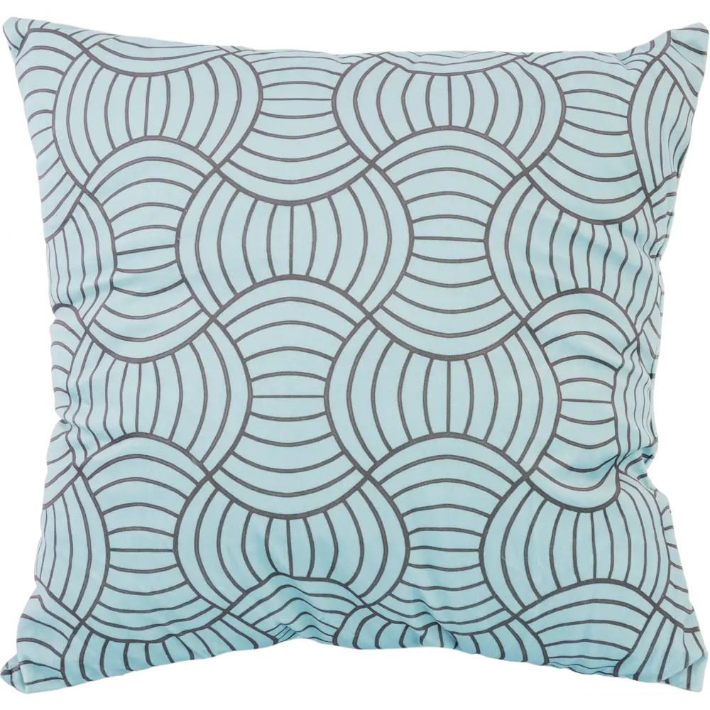 Подушка Anchela 45x45 см цвет бирюзовый SEASONS STLM-2096263