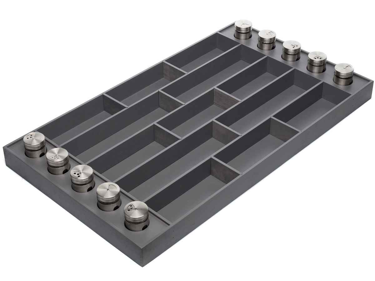 Лоток для столовых приборов Epos Lux 900 LB Dark Grey  NAVAKO 10300