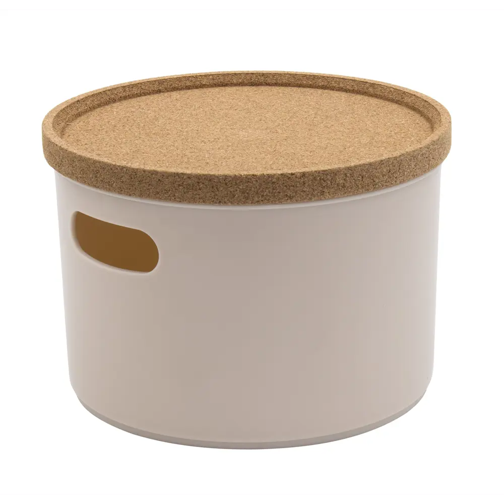 Органайзер круглый Berossi Zero 19.6x13.5x19.6 см цвет пудра STLM-2056921 - Вид №1