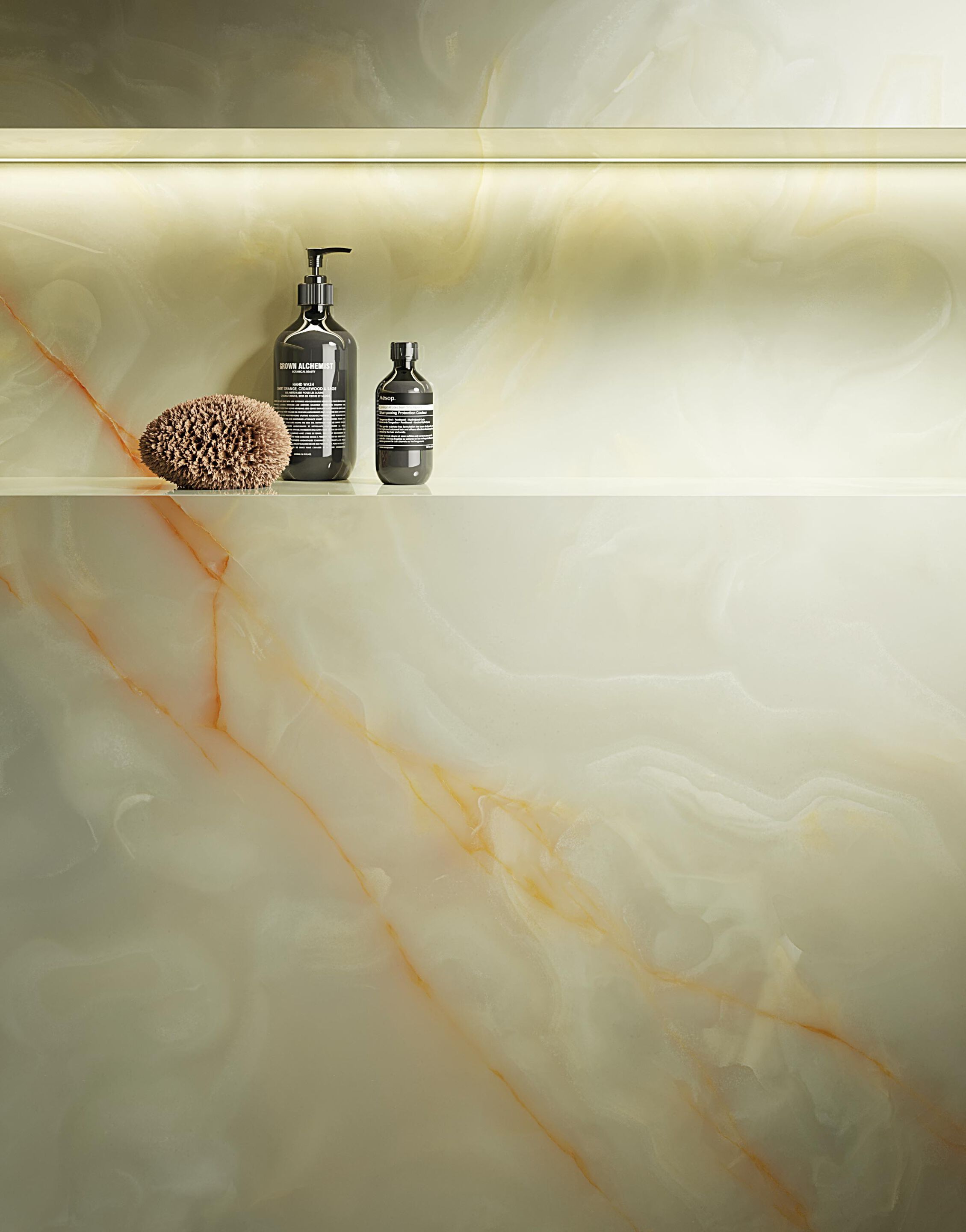 Напольное / керамогранит с эффектом оникса FAP ceramiche драгоценные камни ARCH-00118646 - Вид №7