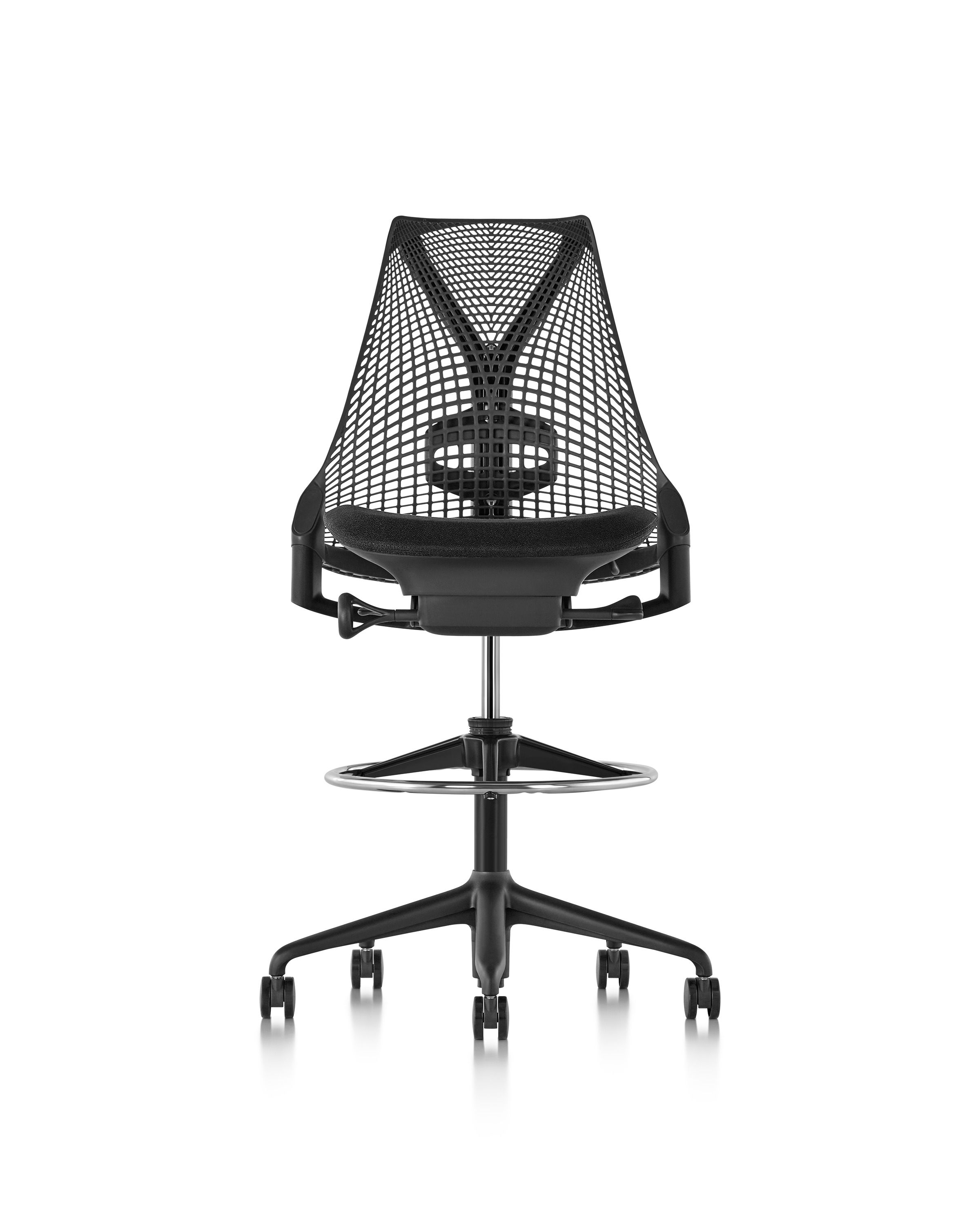 Эргономичный поворотный офисный стул с подлокотниками Herman Miller Sayl ARCH-00018629 - Вид №5