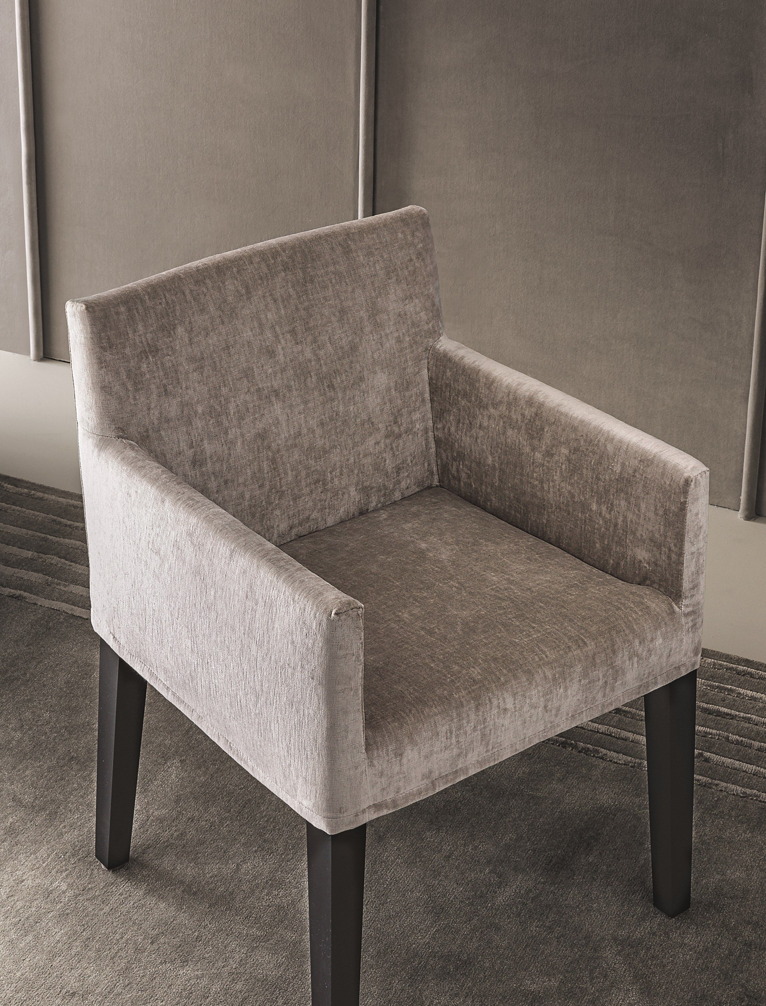 Тканевый стул с подлокотниками Casamilano QUADRA ARCH-00105732 - Вид №1