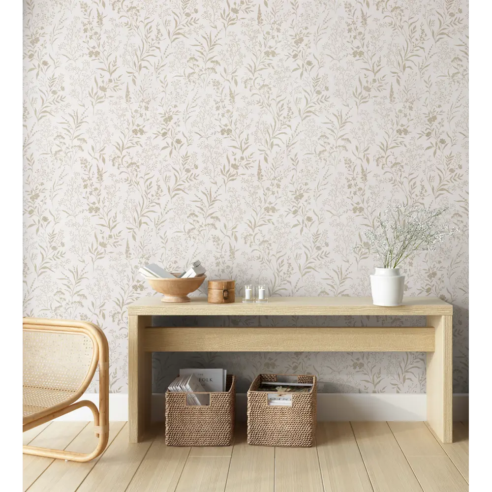 Обои флизелиновые Asc Wallpaper Hygge темно-бежевые 1.06 м 207661 89446157 STLM-2104768 - Вид №4