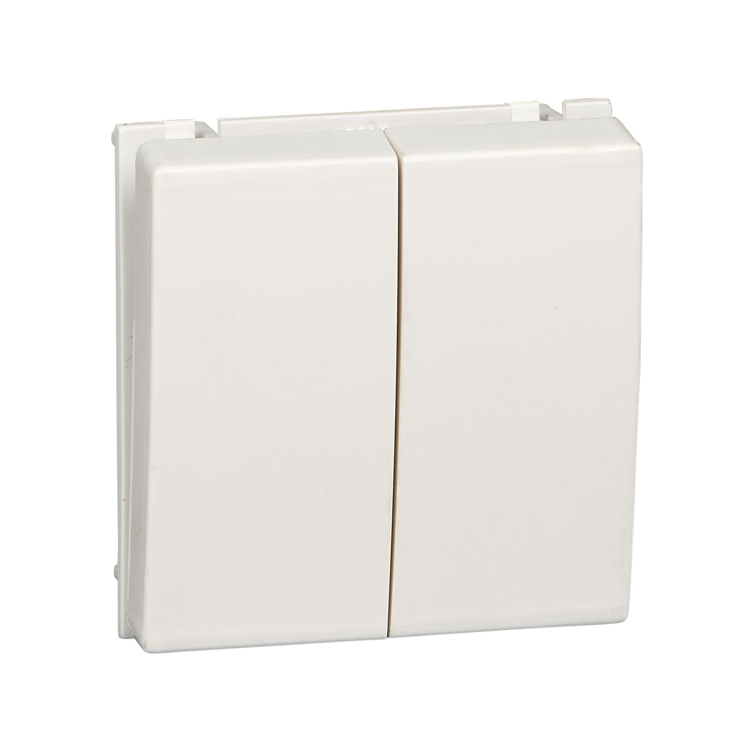 VN5U-242-BE Выключатель 2-клавишный W45, в кабель-канал монтаж, белый Schneider Electric Altira 