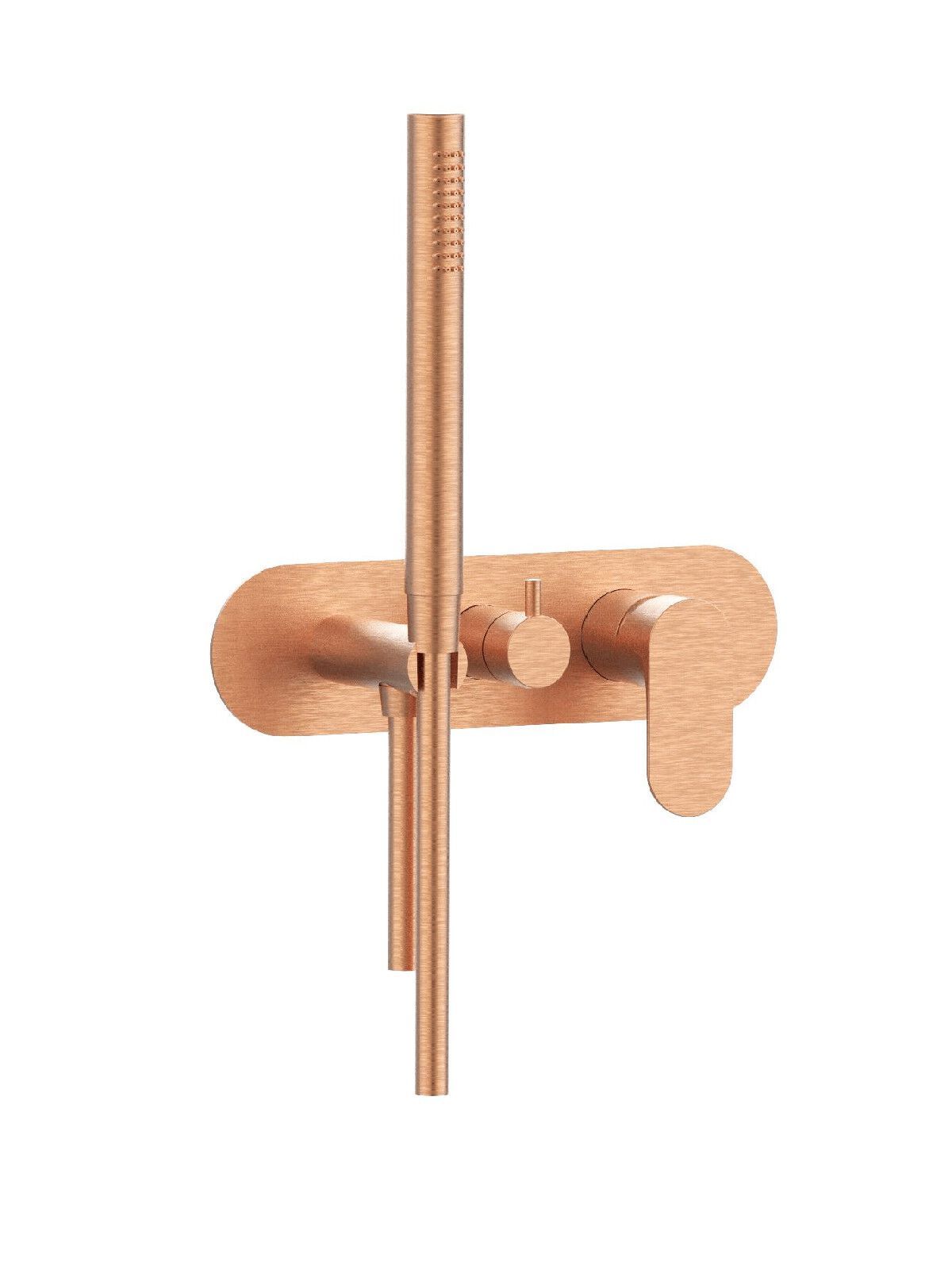 Однорычажный смеситель для душа с 3 отверстиями и ручным душем Rubinetterie Frattini отдельная эстетика ARCH-00107226 - Вид №10