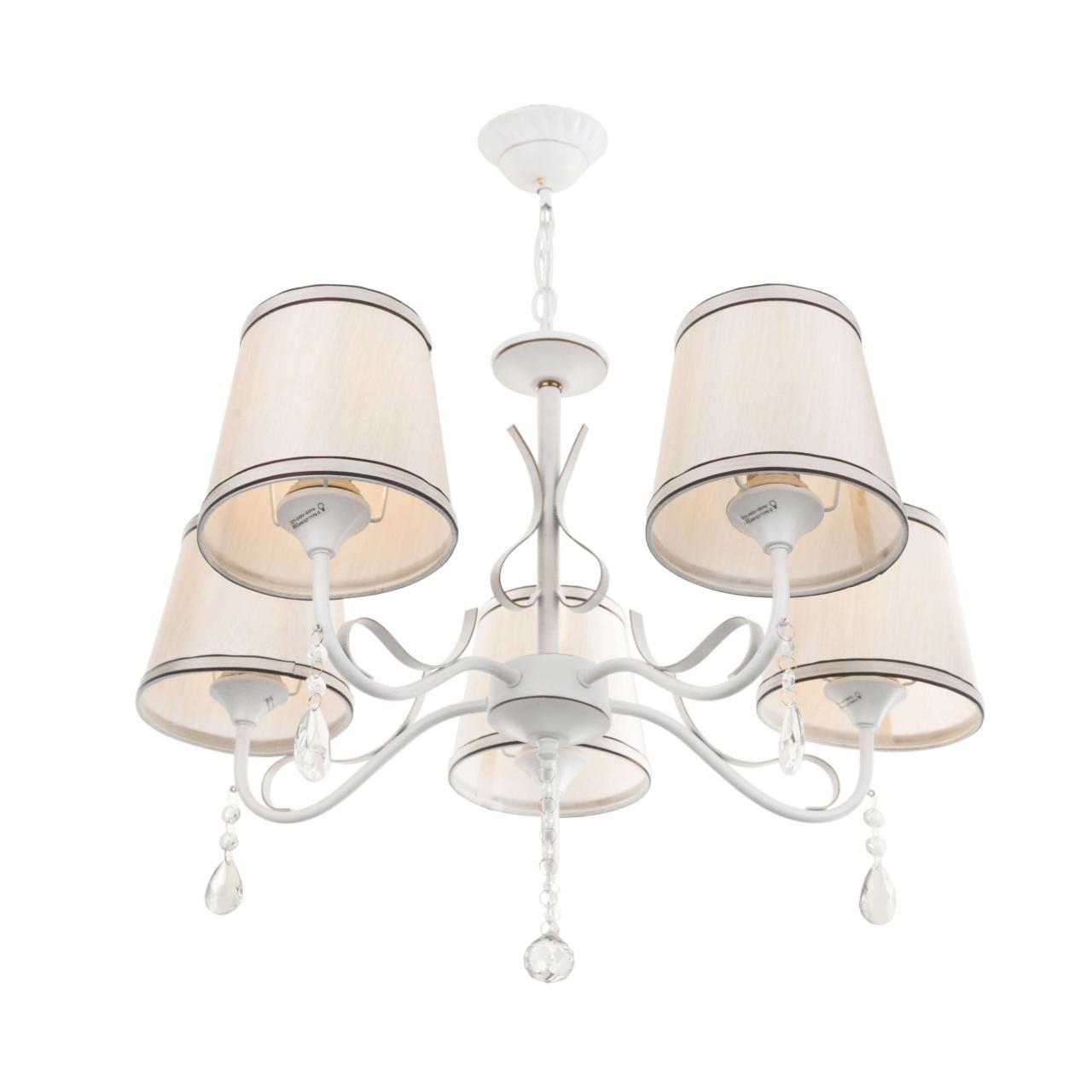 Подвесная люстра IDLamp Milana 271/5-Whitepatina IDLAMP MILANA WHITEPATINA 186033 Белый  - Вид №2