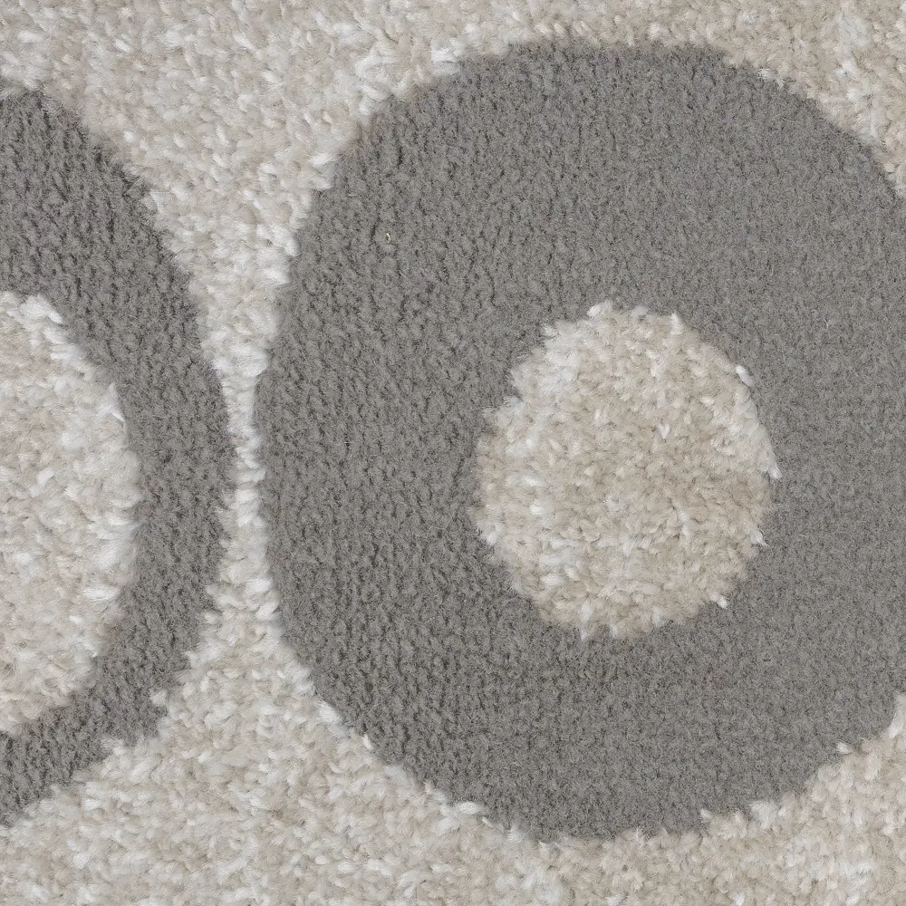 РОЯЛТАФТ Ковровое покрытие «Фризе Тач» с круговым узором, 3 м бежевое 89337431 STLM-0890558 - Вид №1