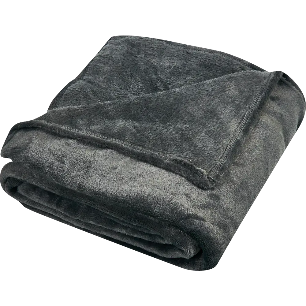 Плед Granit 2 140x200 см велсофт цвет гранит СТОЛИЦА ТЕКСТИЛЯ STLM-2207541