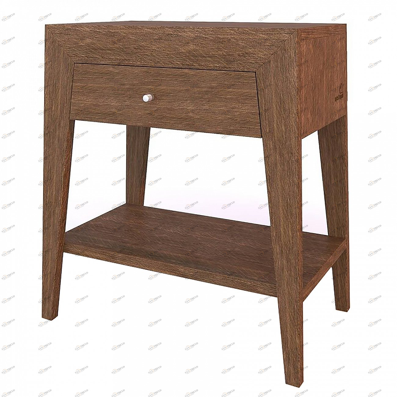 Тумбочка прикроватная дуб Still BRAGIN DESIGN  256435 Коричневый 