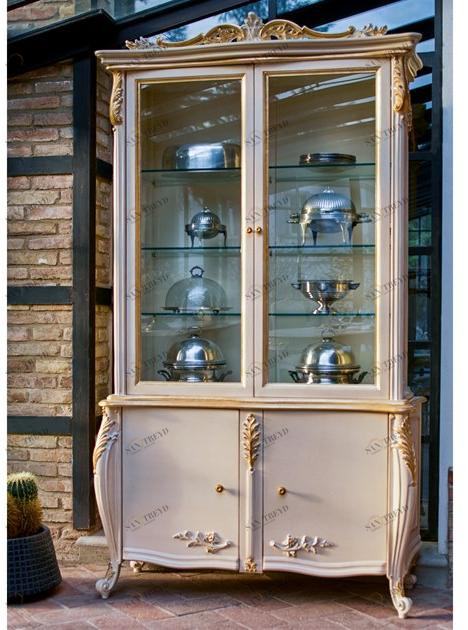 Grifoni Silvano Комод из дерева и стекла с распашными дверцами sun-id-1344986