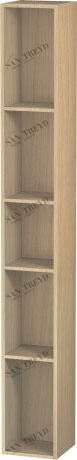 LC120607171 L-Cube Элемент полки (вертикальный) Средиземноморский дуб Duravit