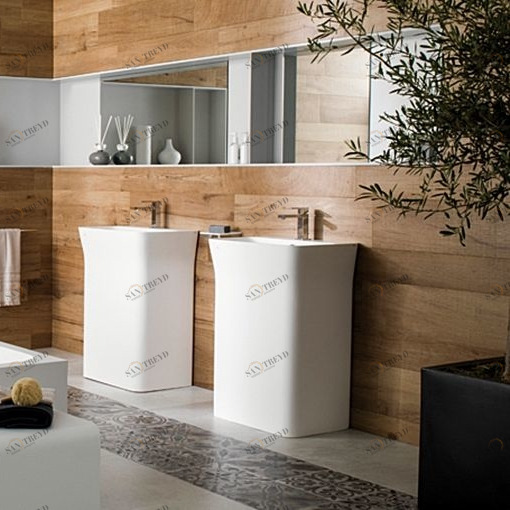 S502200011 Напольная раковина стоящая прямоугольная SYSTEMPOOL 