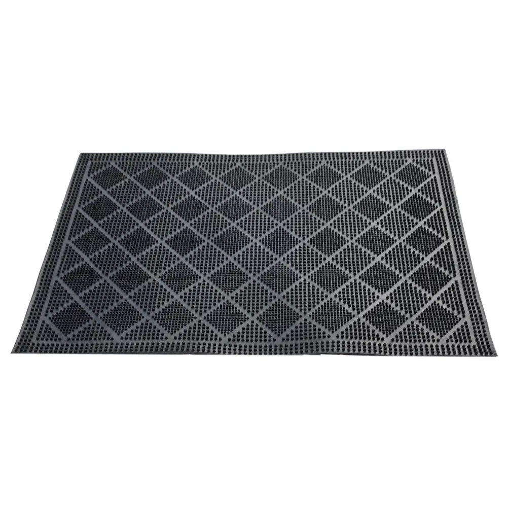 Коврик грязезащитный Mix Mat Rhomb 40x60 см резина цвет черный 89413975 STLM-2117589 Santreyd  - Вид №4
