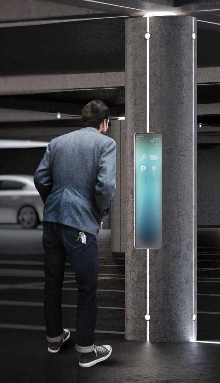 Стальной столб-бетон Tecnostrutture NPS® iStyle+ ARCH-00022911 - Вид №2