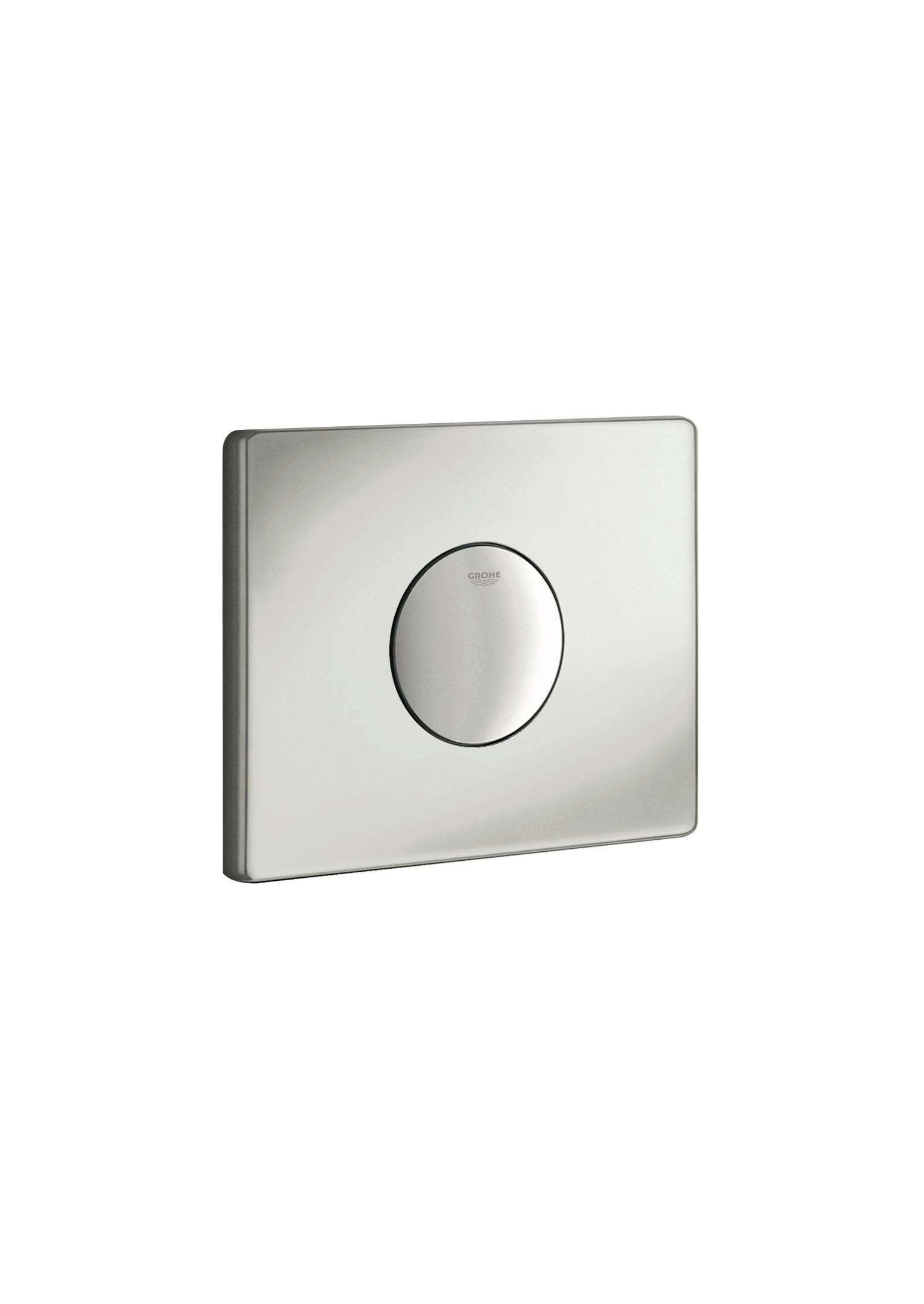 Панель смыва для унитаза GROHE Skate (1 режим смыва), матовый хром (37547P00) - Вид №1