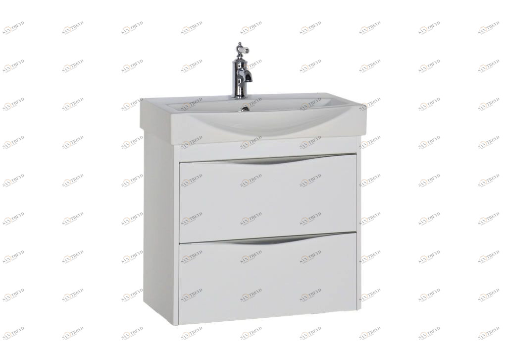 Тумба с раковиной Aquanet Франка 65 белый 0018305100182328