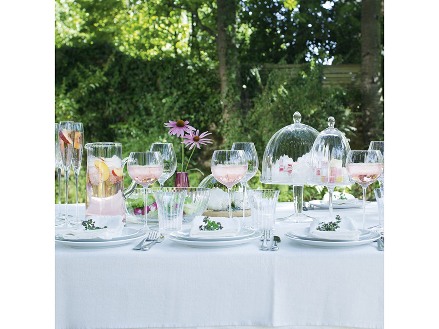 G1357-25-776 Блюдо со стеклянным куполом aurelia d25 см LSA International  - Вид №1