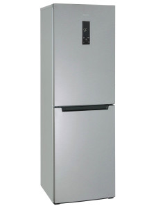 9073129 Холодильник с морозильником   Бирюса M940NF серебристый