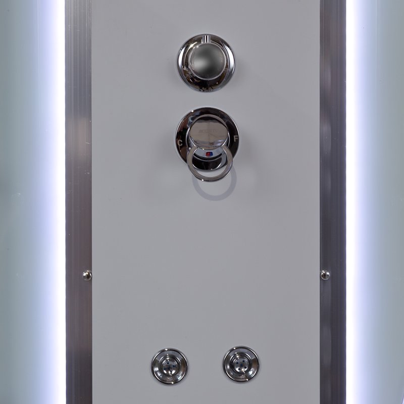 ЕМ1512 L с электрикой (эл.) Душевая кабина DETO Серия EM ЕМ4516 LED с гм. - Вид №28