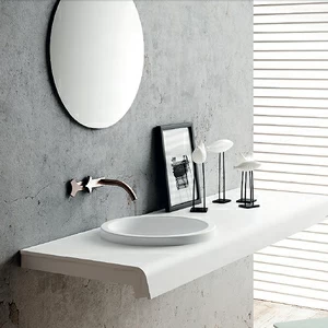 Y02 Накладная раковина консольная овальная McBath PUZZLE