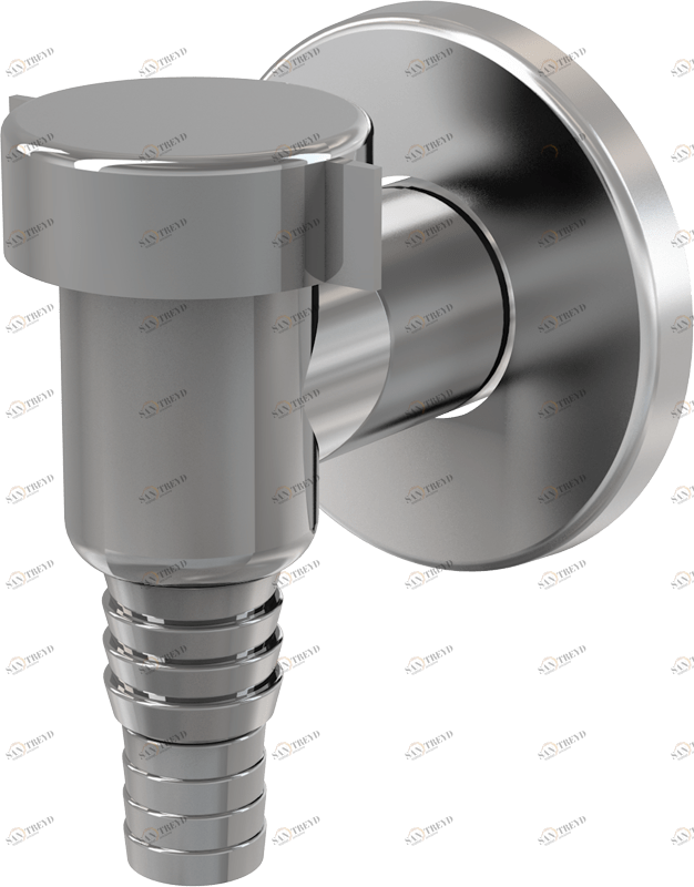 Сифон для стиральной машины наружный, хром ALCAPLAST APS1
