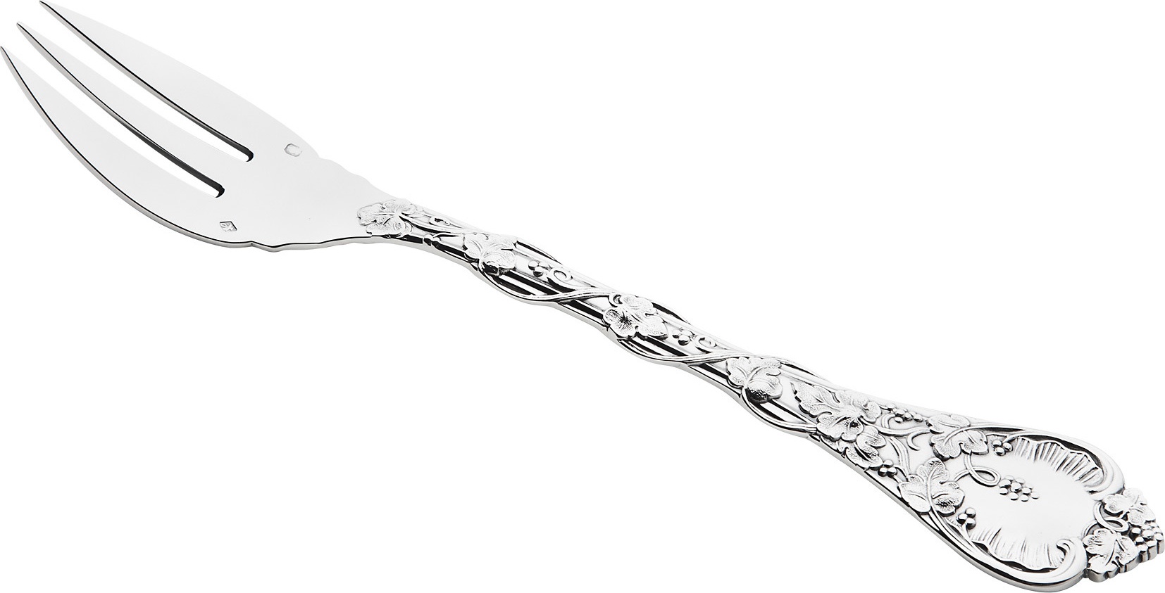 101876 Odiot Вилка для рыбы Odiot "Демидофф" 18,7см (серебро 925) Серебро 925 