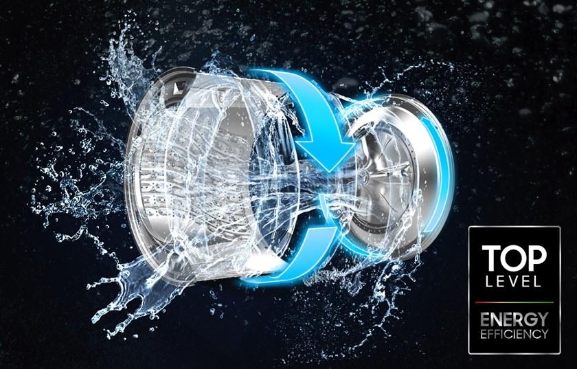 Samsung Home Appliances Стиральная машина 9 кг класс а +++  Ww90t986ase  - Вид №6