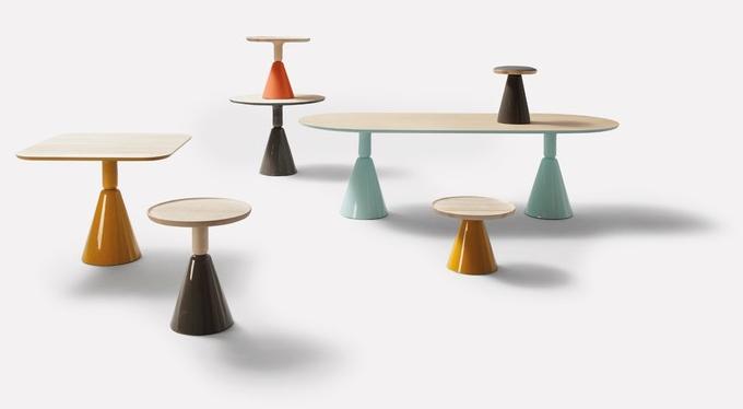 Sancal Круглый деревянный журнальный столик Pion sun-id-1452301 - Вид №2