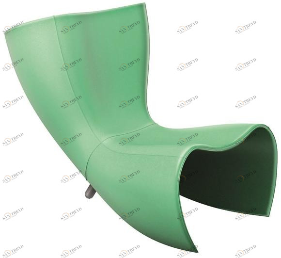 Cappellini Кожаное кресло Felt Fc_1cap1