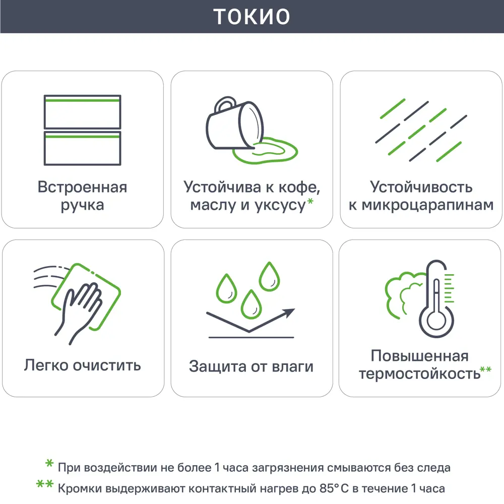 Фасад кухонный DELINIA ID Токио 44.7x76.5 см в цвете темное дерево 86423437 STLM-0874371 - Вид №2
