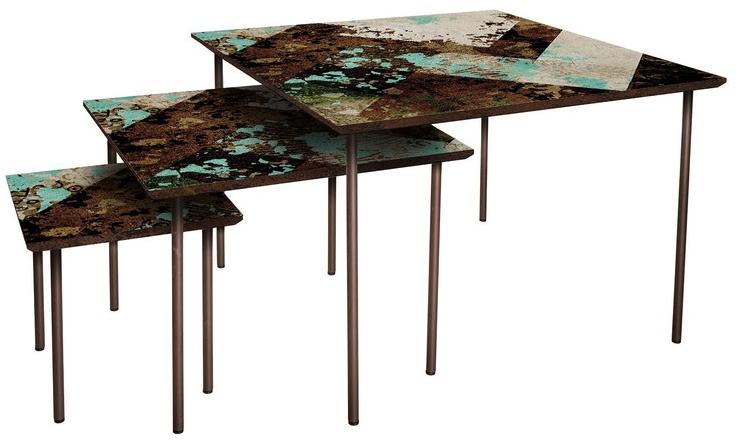 MOMENTI Квадратный журнальный столик в мдф Crazy home furniture sun-id-1388503 - Вид №3