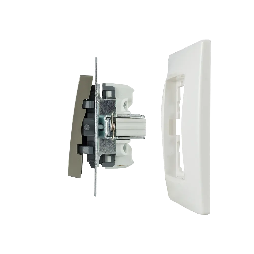 Выключатель встраиваемый Lexman Виктория 3 клавиши, цвет шампань матовый STLM-2165198 - Вид №5