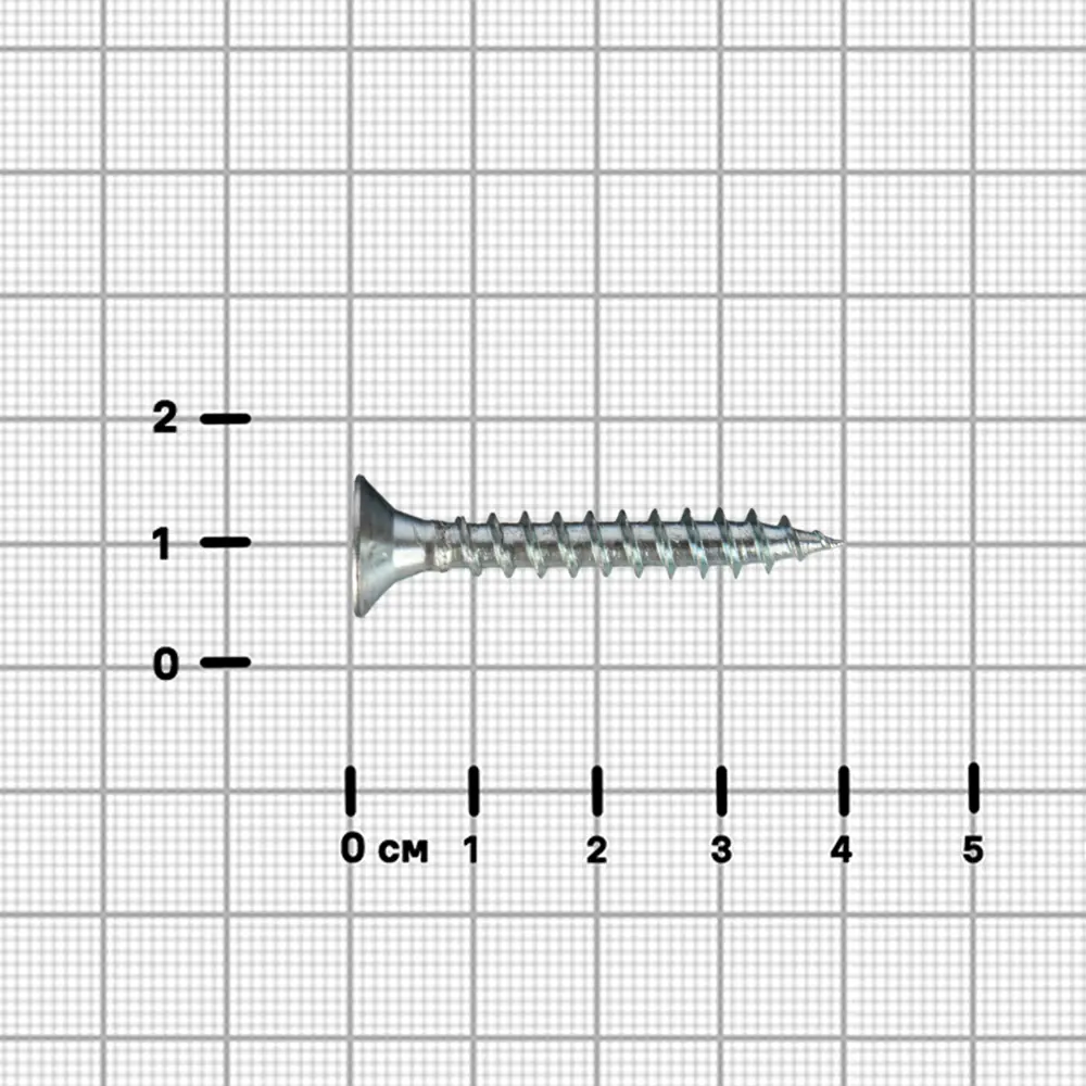 Универсальные саморезы STANDERS оцинкованные 6x40 мм (20 шт) 89212930 STLM-1006061 - Вид №2