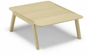 ALKI Низкий прямоугольный журнальный столик из дуба Heldu