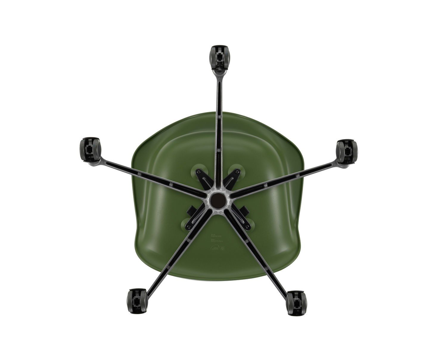 Вращающееся офисное кресло из полипропилена VITRA Eames Plastic Chair ARCH-00078068 - Вид №79