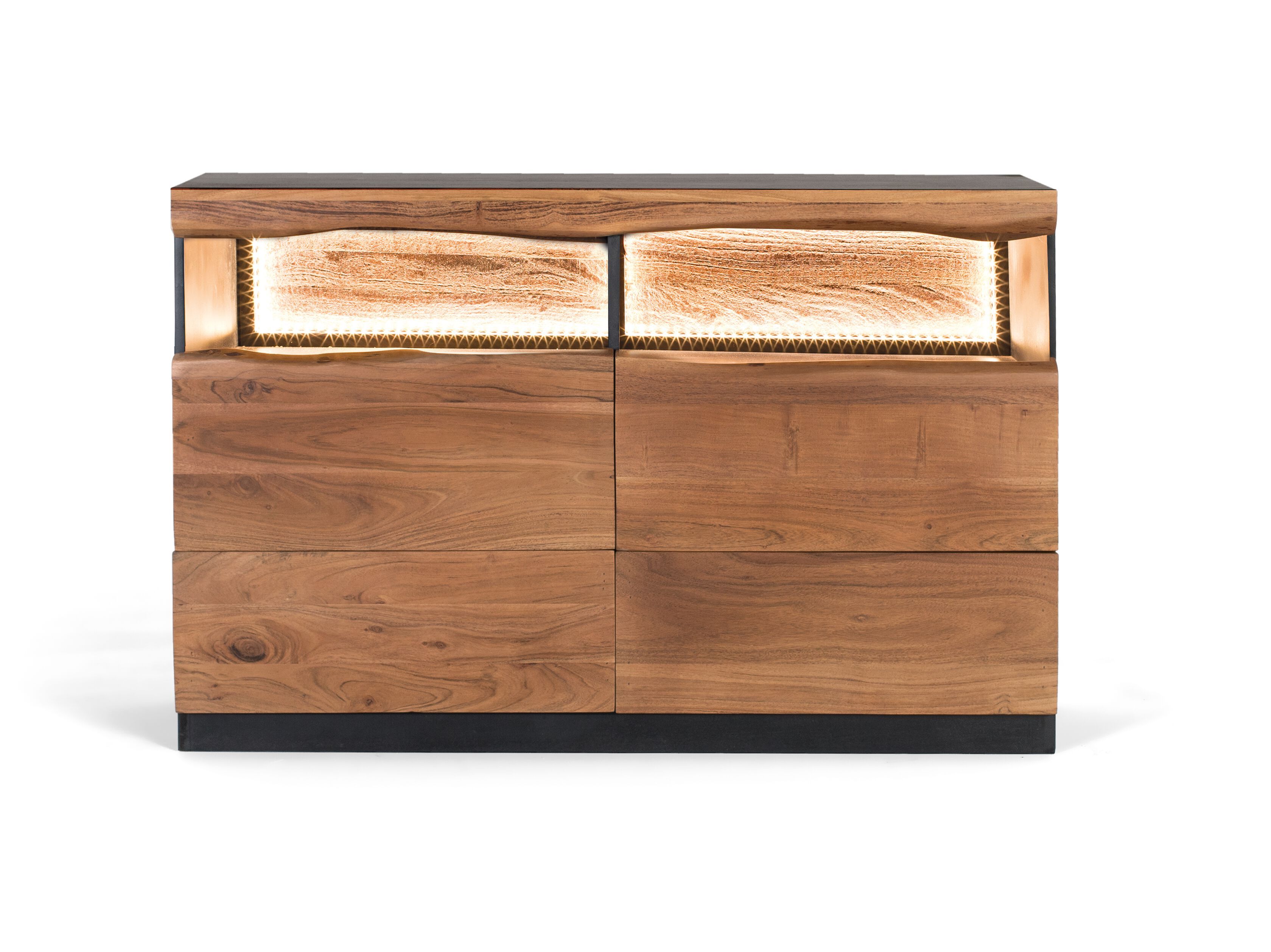 Шкаф из акации со встроенным освещением Giner y Colomer Imphal ARCH-00066192