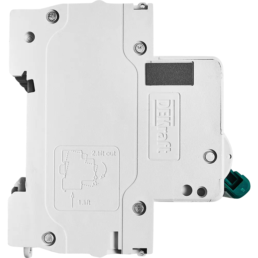 Автоматический выключатель DEKraft ВА-103 4P C10A - защита от короткого замыкания 88460949 STLM-1499814 - Вид №3