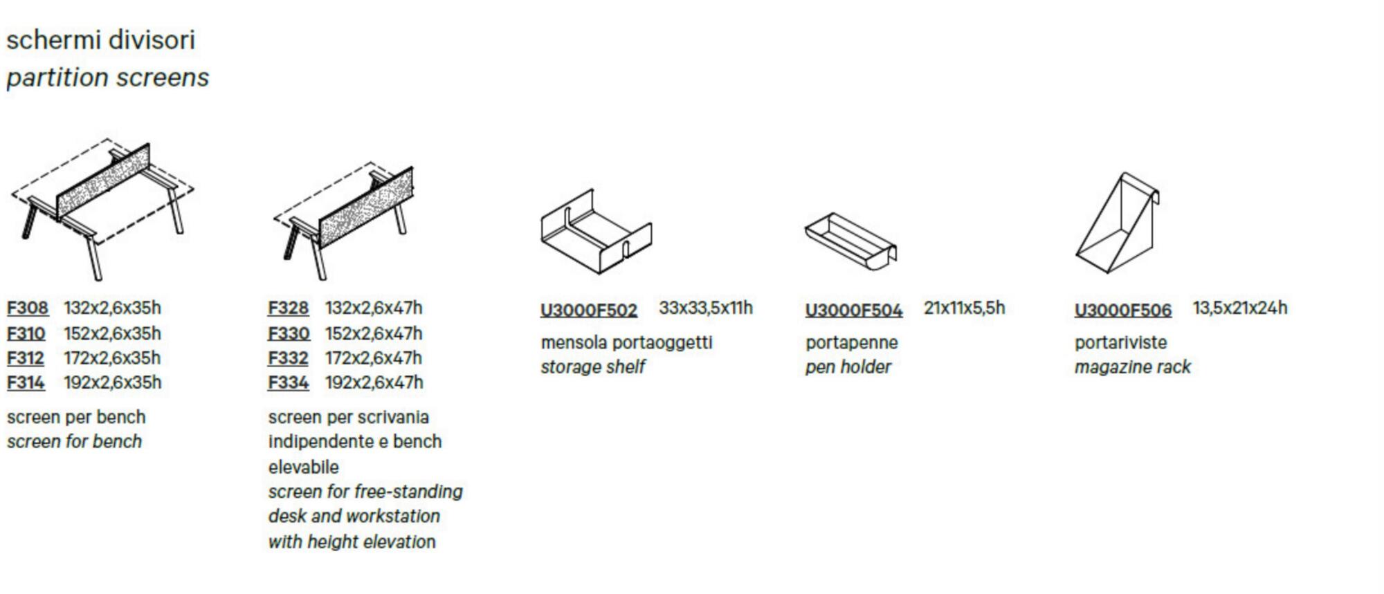 Manerba Рабочий стол с пробковой ширмой Apollo sun-id-1497476 - Вид №4