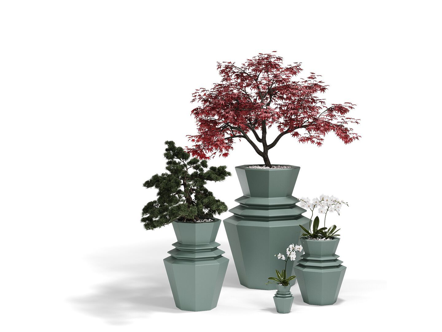 Садовый горшок Vondom оригами ARCH-00096174 - Вид №1