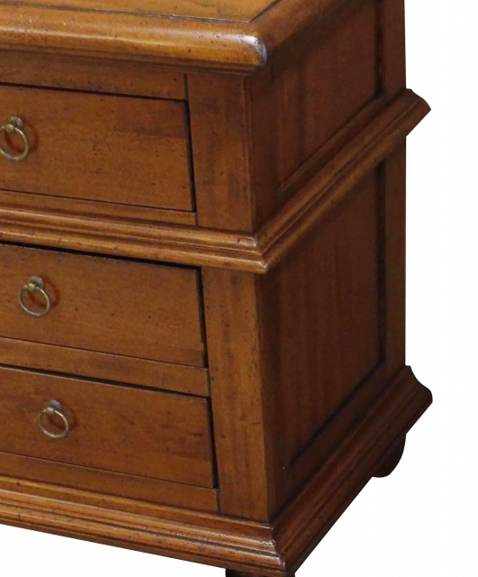 2821 Tifernoit Тумбочка с 3 ящиками, гладкая Zona Notte  - Вид №4