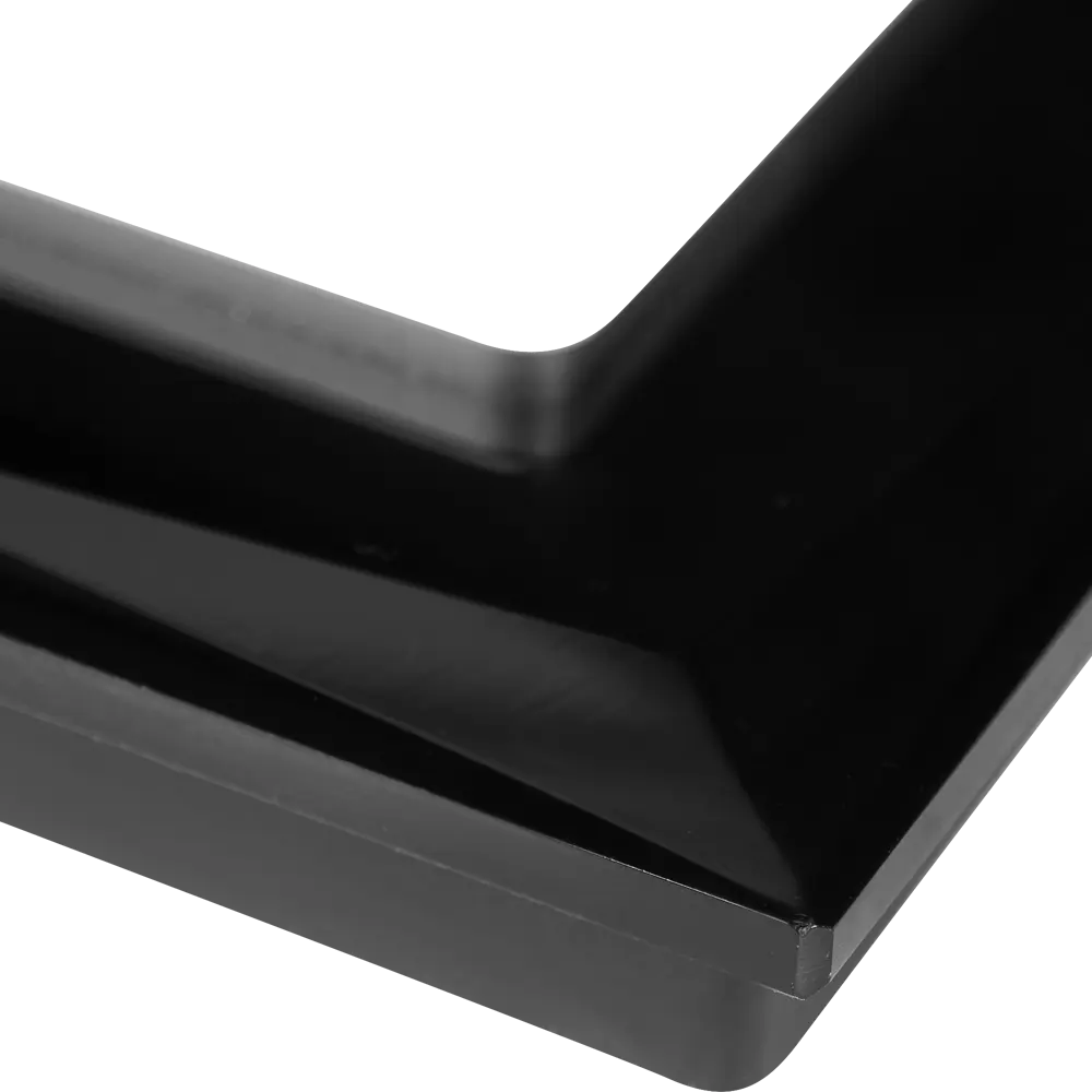 Рамка для розеток и выключателей Werkel Diamant 3 поста, цвет чёрный STLM-2025923 - Вид №2