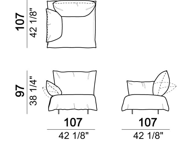 Модульный диван In Stock Arketipo ARCH-00126371 - Вид №4