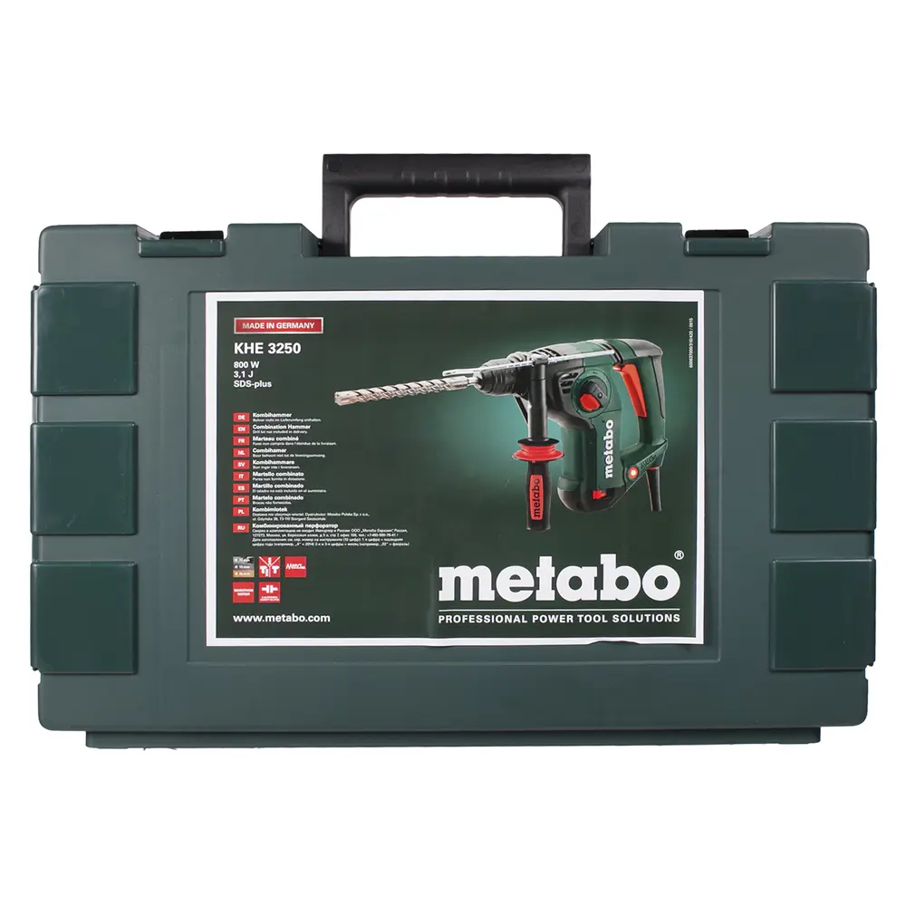 Перфоратор Metabo KHE 3250, 800 Вт, 3,1 Дж 18119544 STLM-2058966  - Вид №4