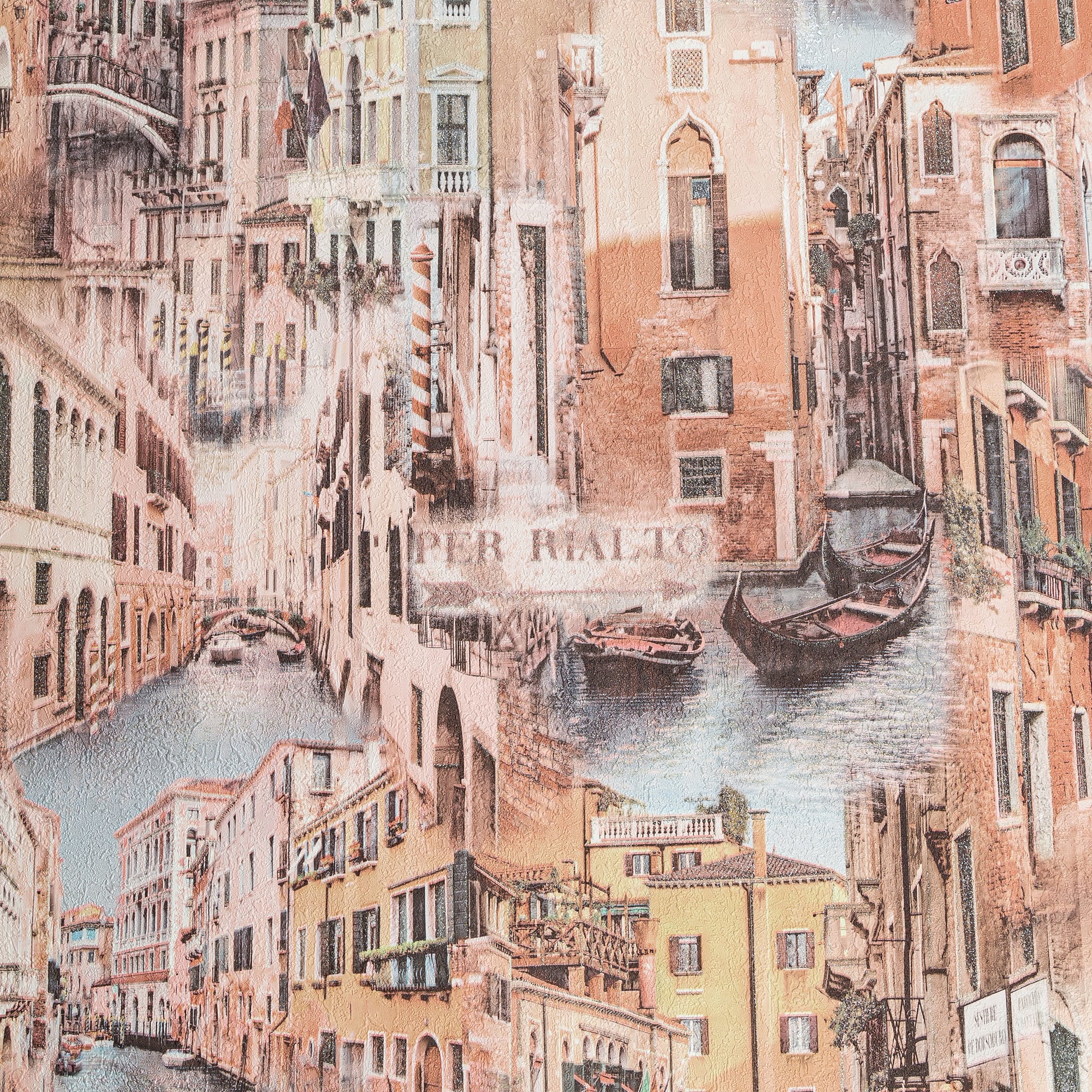 82912554 Обои флизелиновые оранжевые 1.06 м PP71607-35 Lucia Santreyd - Вид №1